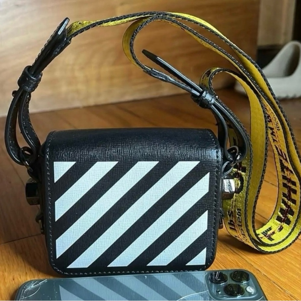 Off-White Black and White Crossbody Bag